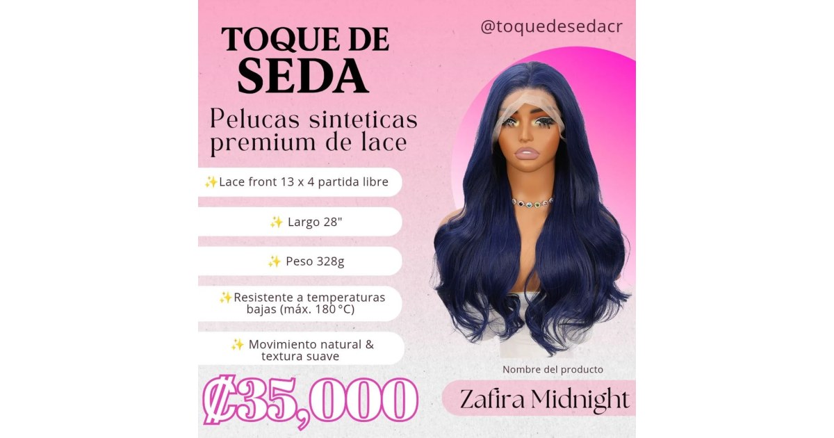 Zafira Midnight Wig