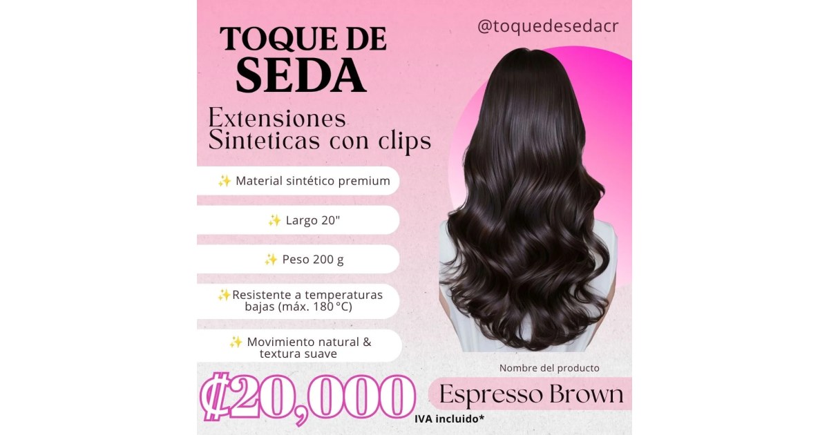 Extensiones Espresso Brown