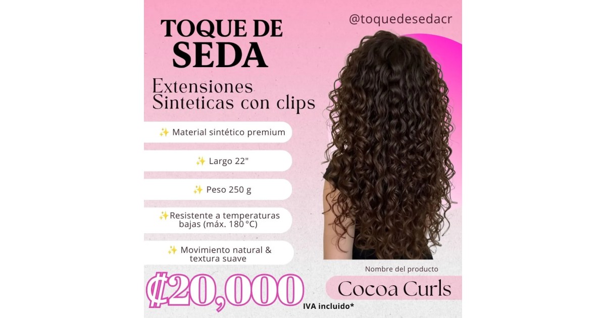 Extensiones Cocoa Curls